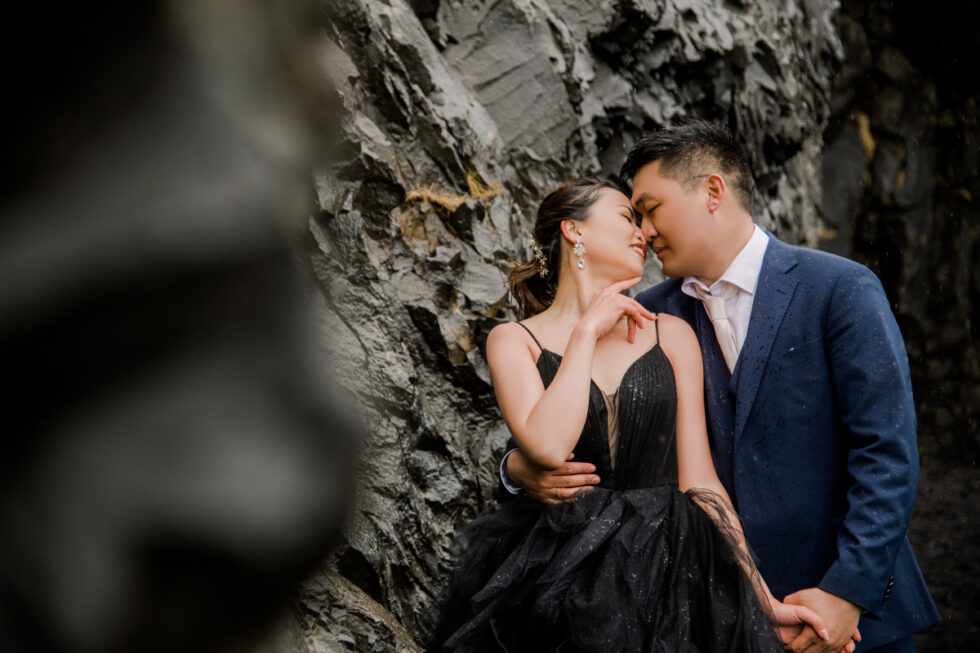black wedding dress