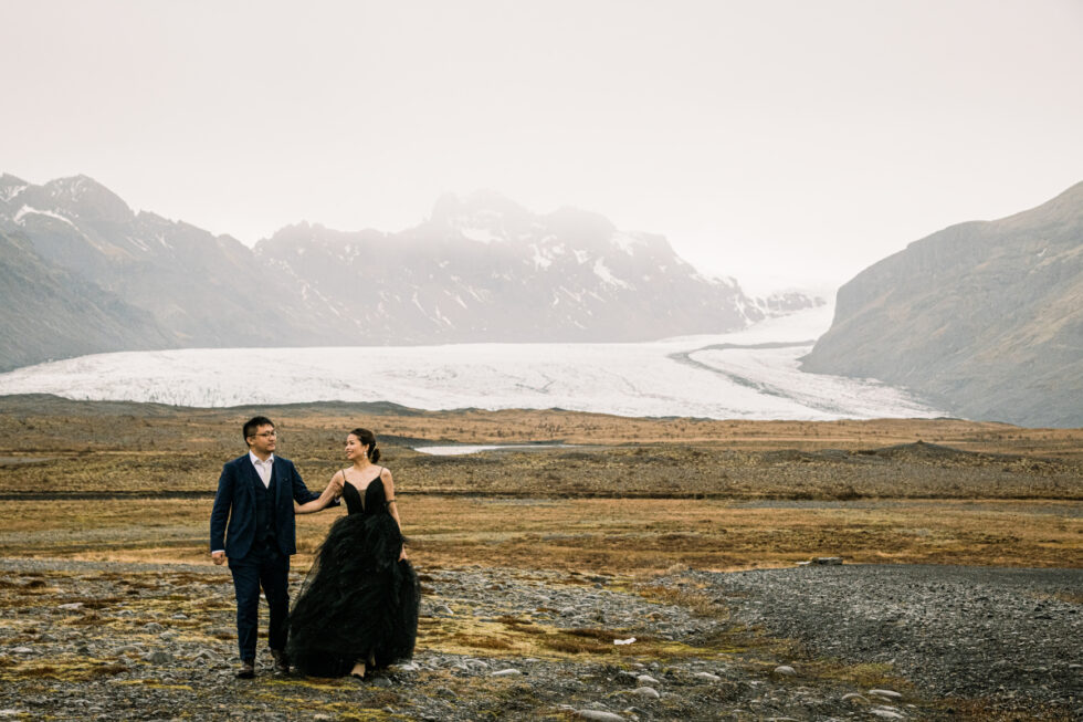 Black wedding dress