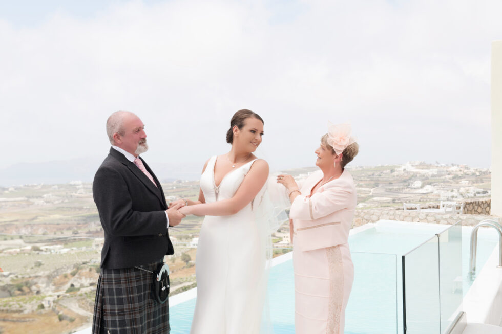 Santorini wedding
