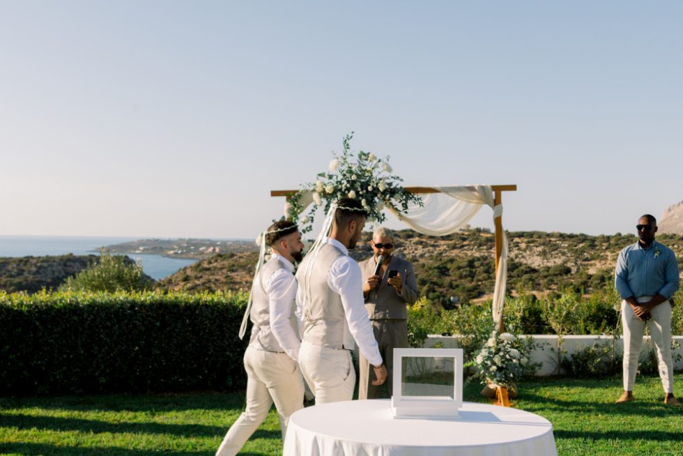 gay wedding Crete